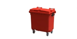 Mobile Waste Container 770L Art. 26.C19 (20.804.40.PE; 21.053.40.PE)