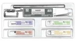 Separation Strips Set with Holder and Key № 1.370