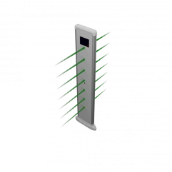 Stationary Metal Detector Monopanel for Security - SIGNEZIS MN03