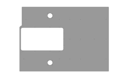 Polyester Fiberglass Panel for Vehicle Cladding 5299-132-5502028-01