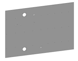 Polyester Fiberglass Panel for Vehicle Cladding 5299-11-5502031