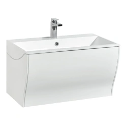 Aquaton Ondina 80 White Vanity Cabinet 1A183401OD0101