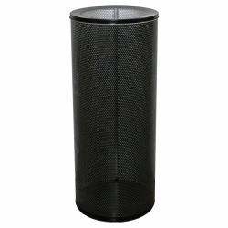 Perforated Waste Basket with Ashtray 250N