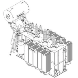 Oil Power Transformer TMN-2500/110 U1, UHL1, HL1