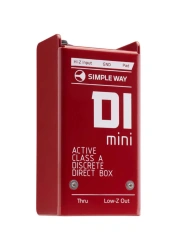 Simple Way Audio D1 Mini Direct Box for Unbalanced to Balanced Audio Signal Conversion