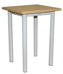 Metal Frame Stool with MDF Seat