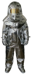Firefighter Protective Clothing Set for High Heat Exposure - Semi-Heavy Type