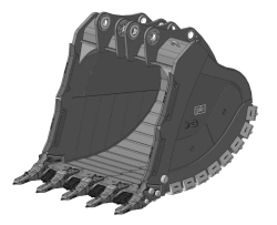 Heavy-Duty Rock Bucket 12m3 RD-270-GET(DA)