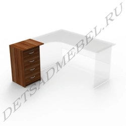 Mobile Side Cabinet M5.18 with 4 Drawers