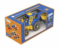 Multi-Functional Toy Tractor with Bucket and Grader