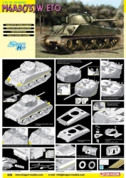 M4A3 75(W) ETO Tank Model Kit - Easy Assembly