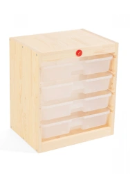 Children's Game Shelf with Containers 520mm / Igroteka