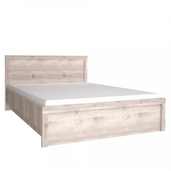 Solid Wood Bed - 176cm Wide, 221cm Deep, 36cm High