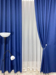 Functional-Decorative Curtains Made from Dense Fabric Materials
