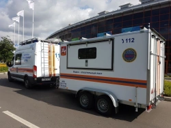 Mobile Rescue Post Trailer Istok 3792M4