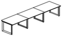 Conference Table with 3 Tabletops KS.Sp3-11.13