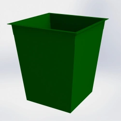 Waste Container 0.75 m³ Without Lid