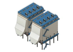 Dry Horizontal Electrofilter for Thermal Power Plants - TBS-4x3.75-1x13.6-15.0-400