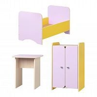 Doll Furniture Set: Doll Bed
