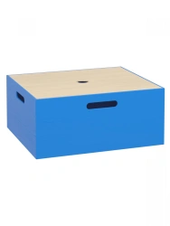 Eco-Friendly Wooden Container for Educational Materials 415x350x180