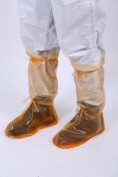 Special Plastic Shoe Covers for Protection Against Radioactive Contamination: Overshoes