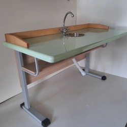 Laboratory Student Desk for Chemistry Classroom, Model MM 56.04.11.03