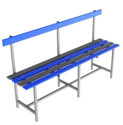 ST-5P Backrest Bench for Indoor and Outdoor Use