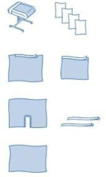 Sterile Disposable Surgical Linen Set "ZDRAVMEDTECH" TU 9398-003-38957094-2005