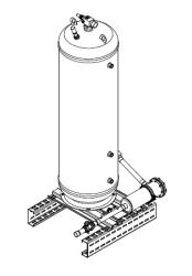 I-RU Series Refrigeration Units with Receiver Stations and Control Cabinets