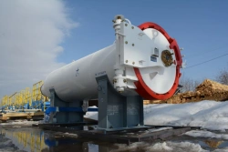 Horizontal Oil Filter Separator FGG-500-4.0-B-O-Pr-S-U1 (Pipe Connection 530x8)