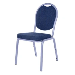 Stacking Chair with Metal Frame, Standard Model