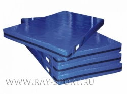 Gymnastics Mat 1x2x0.1m for Safe Exercises, Art. M74T