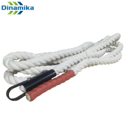 Climbing rope with steel head (cotton)
