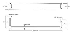 Surgical Retractor for Wound Expansion and Holding, Model 18.0012.16