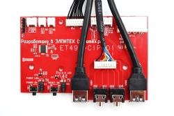Input/Output Board with ET490-CIP001 Sensors