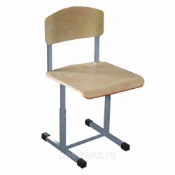 Standard Student Chair with 9mm Plywood and Profiled Tubes