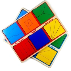 Shape Matching Educational Game - Level 2 Difficulty