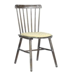 Wooden Chair Tucker with Cushion