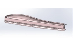 Front window trim panel (without cutout for crossbeam) 5299-5206020-21