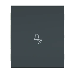 CADUCEUS ALING MODE Hidden Installation Push Button Switch 10A, 250V~, Anthracite, Art. 6600.A