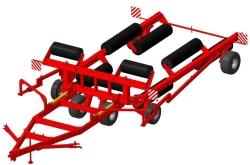 Water-Filled Soil Roller KVNГ-15 for Field Leveling