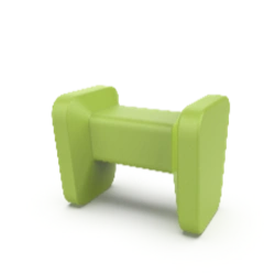 Modular Children’s Chair-Table Quiz, Model 230, No Backlight