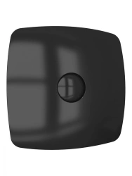 Decorative Exhaust Fan RIO 4C Black Al with Back Valve D 100