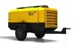 Portable Compressor Station on Wheel Chassis for KV-8/8P