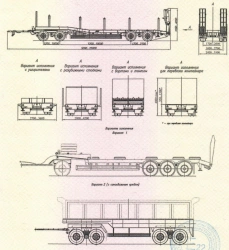 CMZAP-83991 Trailer for Transporting Bulk and Heavy Loads