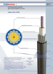 Optical Cable OGC for Underground and Aerial Installation