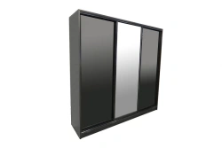 Versatile 3-Door Wardrobe for Clothing Storage