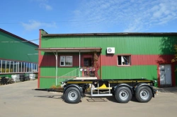 Container Transport Trailer PR-27P with BPW Axial Unit