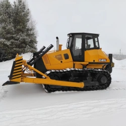 ELAZ D20 Bulldozer with Semi-Spherical Blade and Ripper