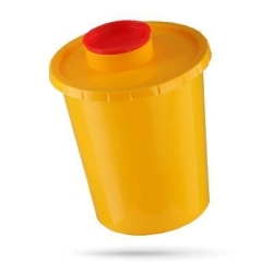 Sharps Waste Collection, Storage, Transport, and Disposal Container MK-01